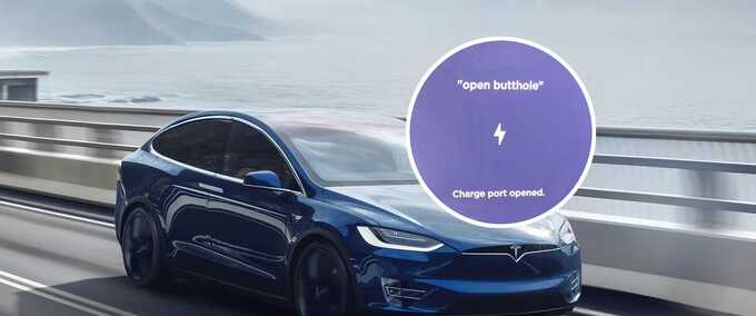 В модели Tesla обнаружили непристойные команды