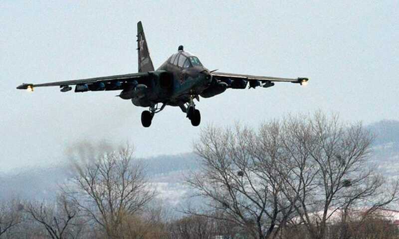 В районе Соледара разбился российский Су-25